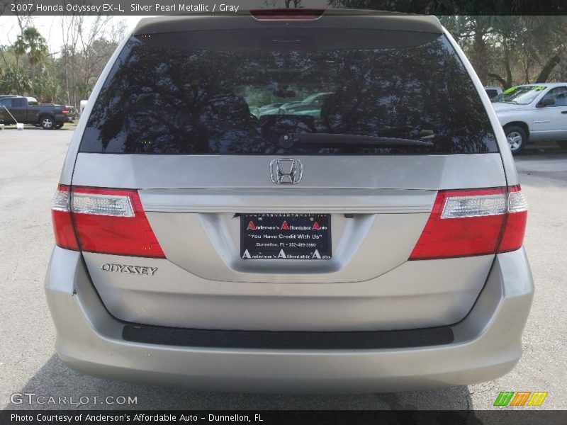 Silver Pearl Metallic / Gray 2007 Honda Odyssey EX-L