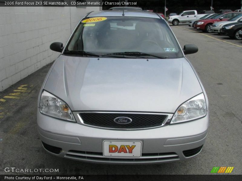 CD Silver Metallic / Charcoal/Charcoal 2006 Ford Focus ZX3 SE Hatchback