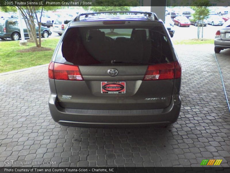 Phantom Gray Pearl / Stone 2005 Toyota Sienna LE