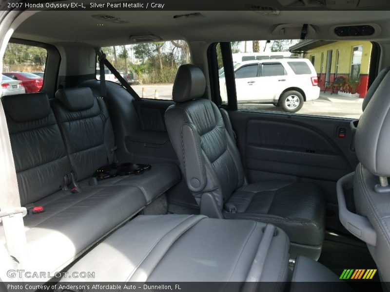 Silver Pearl Metallic / Gray 2007 Honda Odyssey EX-L