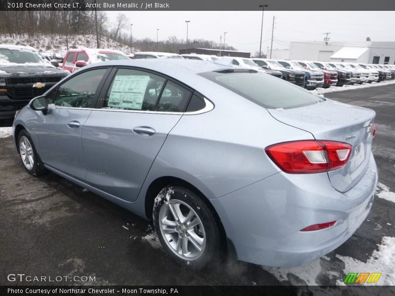 Arctic Blue Metallic / Jet Black 2018 Chevrolet Cruze LT