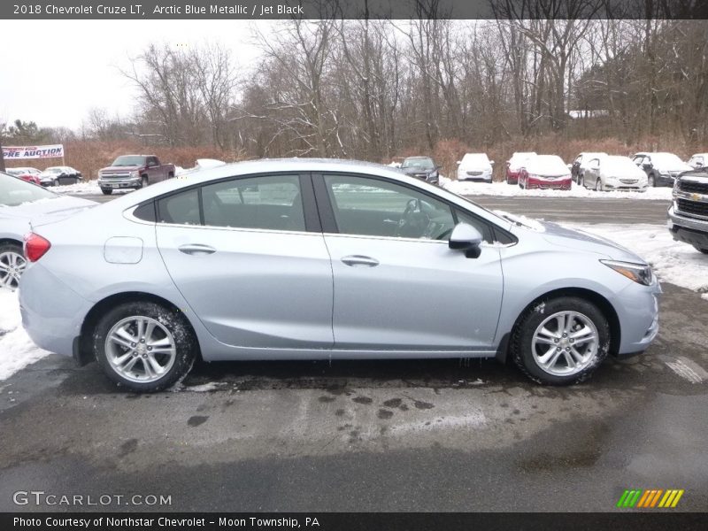 Arctic Blue Metallic / Jet Black 2018 Chevrolet Cruze LT