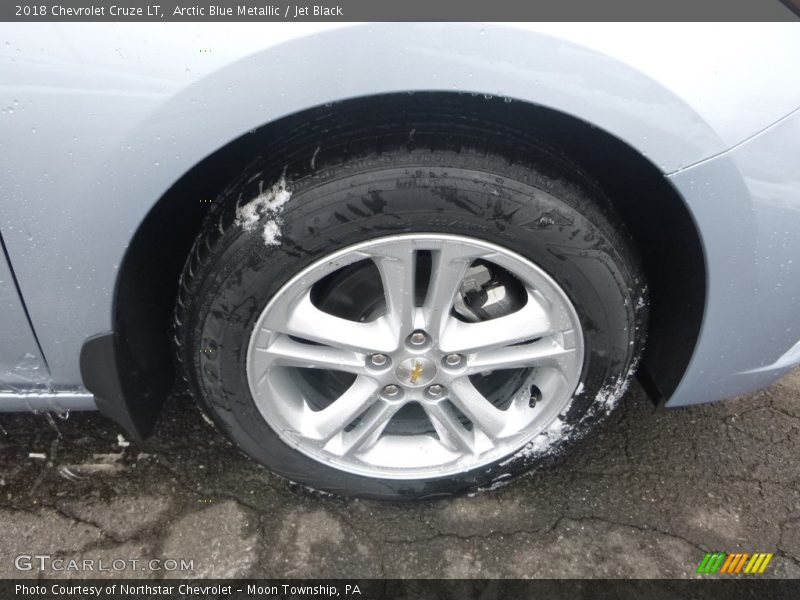 Arctic Blue Metallic / Jet Black 2018 Chevrolet Cruze LT