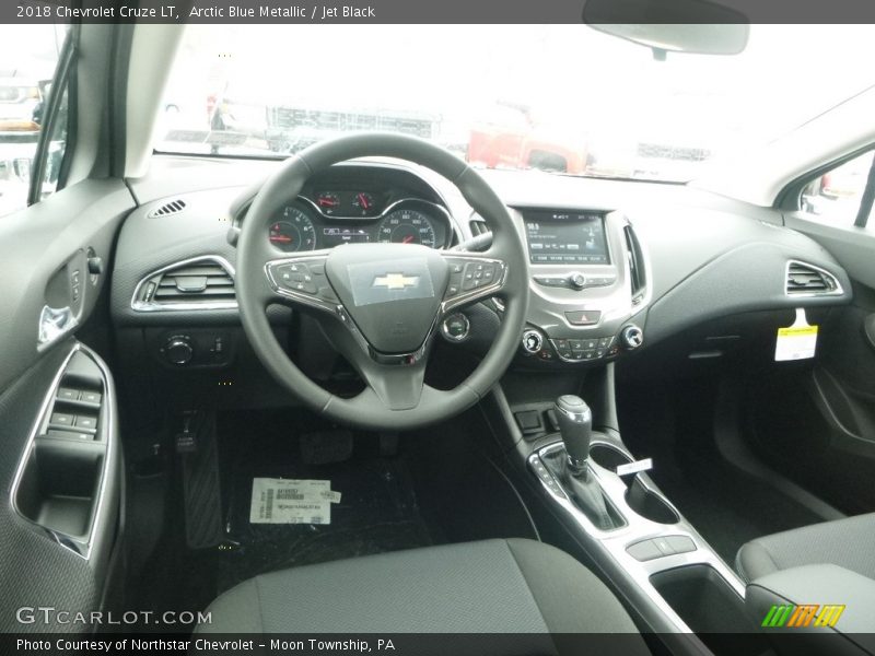 Arctic Blue Metallic / Jet Black 2018 Chevrolet Cruze LT