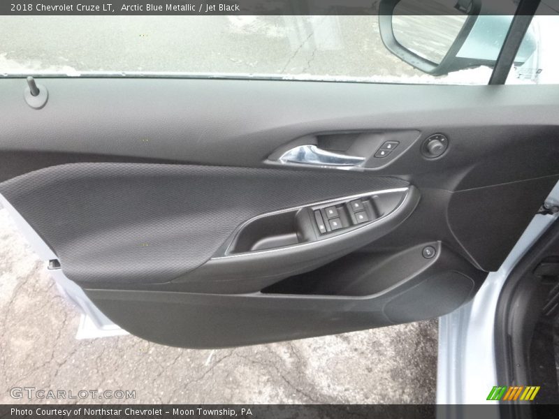 Arctic Blue Metallic / Jet Black 2018 Chevrolet Cruze LT