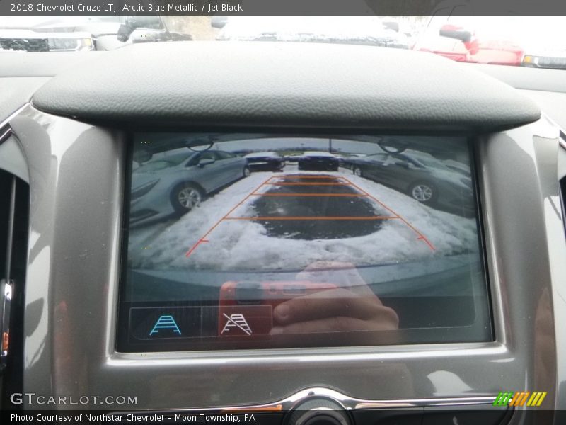 Arctic Blue Metallic / Jet Black 2018 Chevrolet Cruze LT