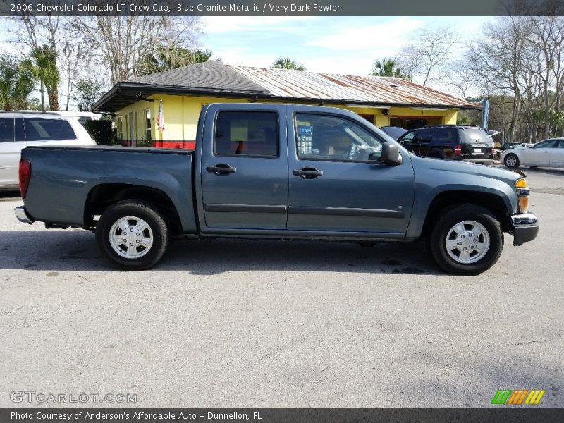 Blue Granite Metallic / Very Dark Pewter 2006 Chevrolet Colorado LT Crew Cab