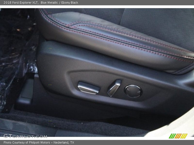 Blue Metallic / Ebony Black 2018 Ford Explorer XLT