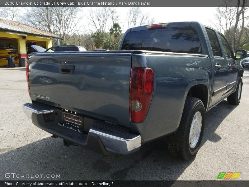 Blue Granite Metallic / Very Dark Pewter 2006 Chevrolet Colorado LT Crew Cab
