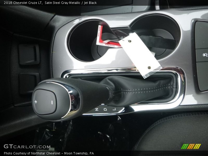 Satin Steel Gray Metallic / Jet Black 2018 Chevrolet Cruze LT