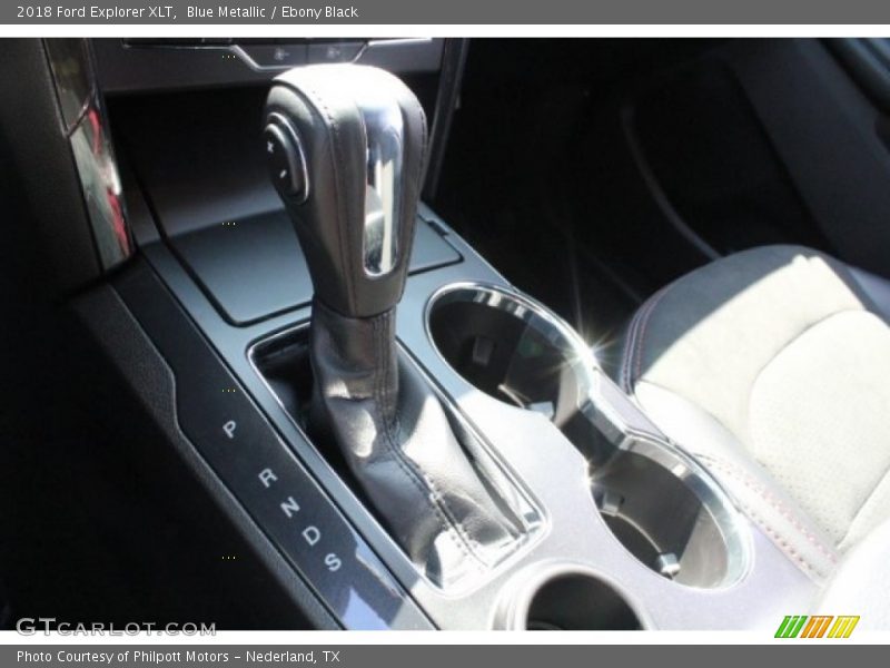 Blue Metallic / Ebony Black 2018 Ford Explorer XLT