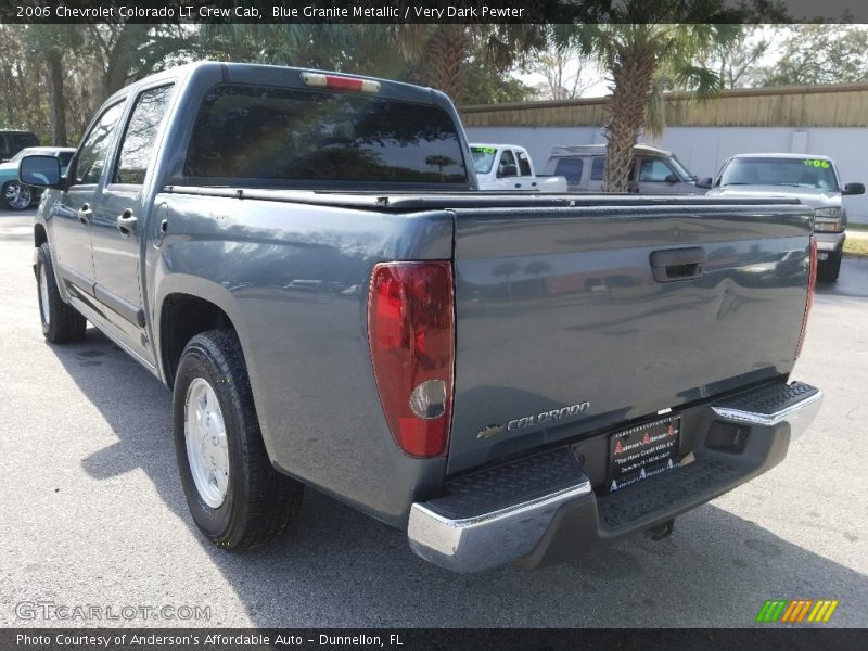 Blue Granite Metallic / Very Dark Pewter 2006 Chevrolet Colorado LT Crew Cab