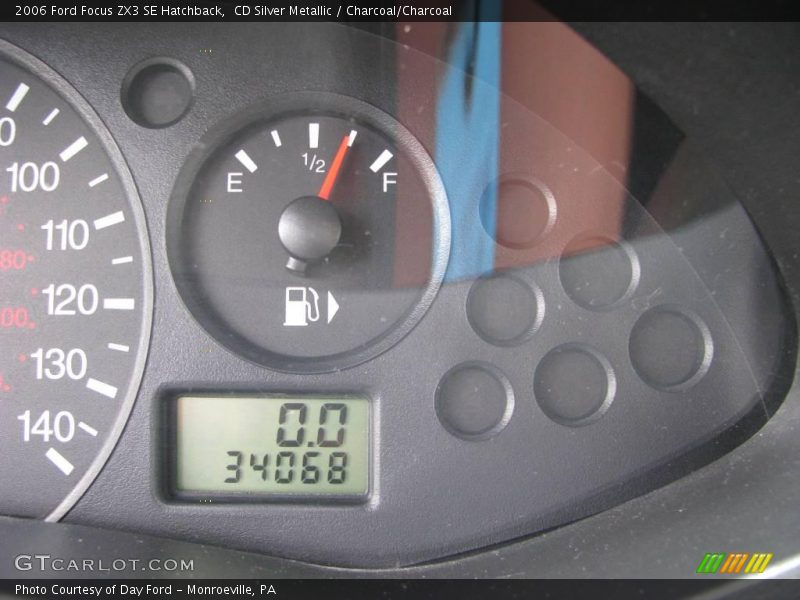 CD Silver Metallic / Charcoal/Charcoal 2006 Ford Focus ZX3 SE Hatchback