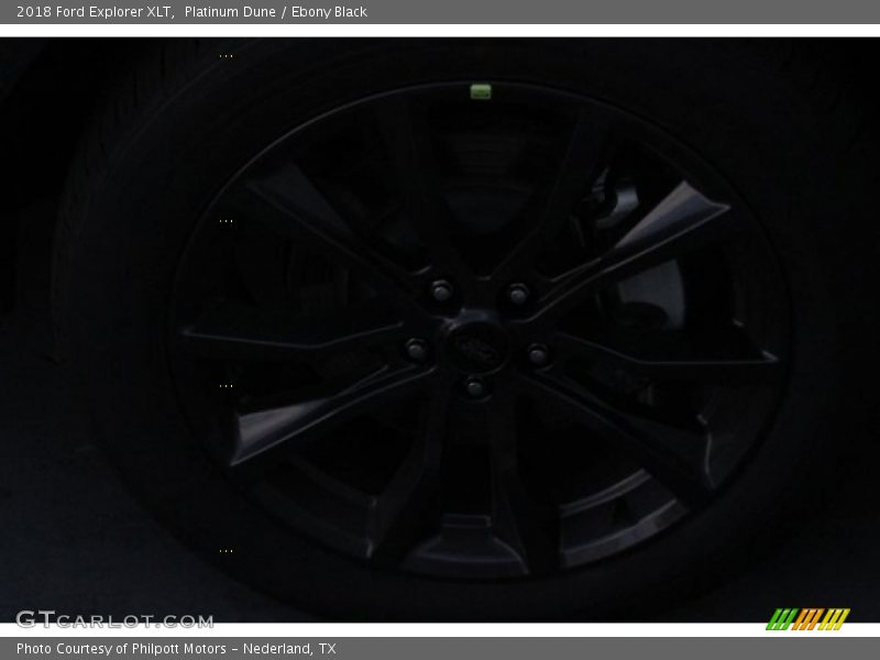 Platinum Dune / Ebony Black 2018 Ford Explorer XLT