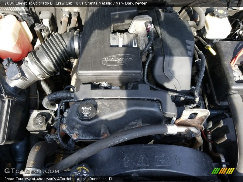 Blue Granite Metallic / Very Dark Pewter 2006 Chevrolet Colorado LT Crew Cab