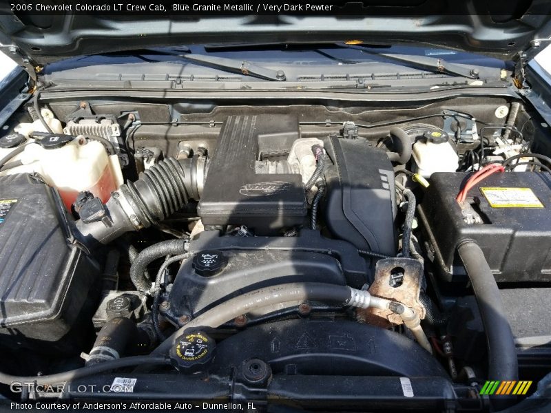 Blue Granite Metallic / Very Dark Pewter 2006 Chevrolet Colorado LT Crew Cab