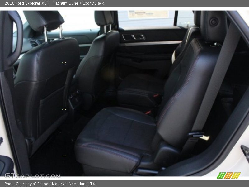 Platinum Dune / Ebony Black 2018 Ford Explorer XLT
