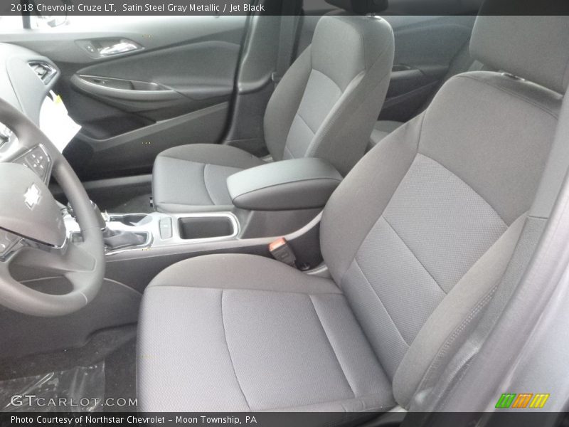 Satin Steel Gray Metallic / Jet Black 2018 Chevrolet Cruze LT