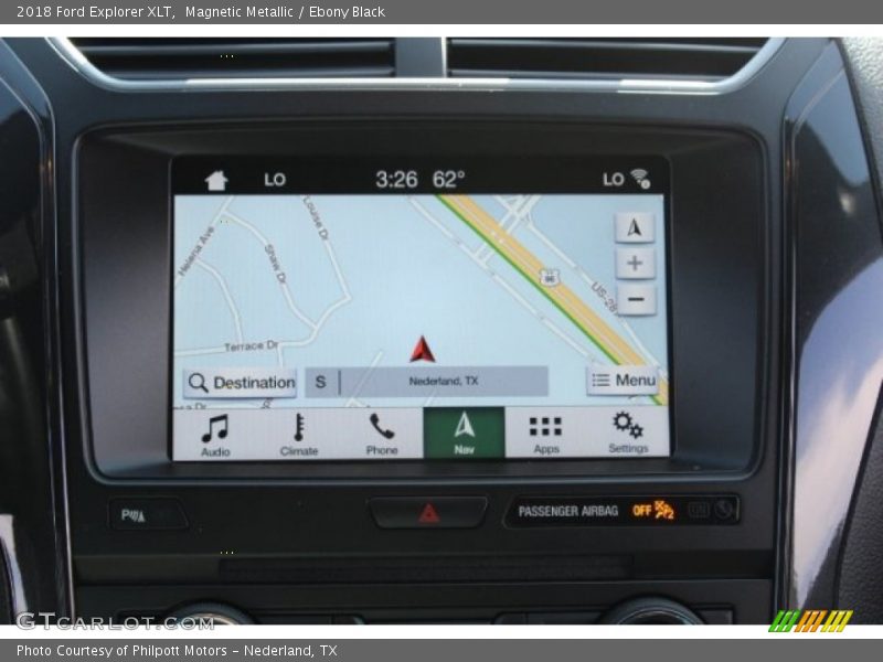 Magnetic Metallic / Ebony Black 2018 Ford Explorer XLT