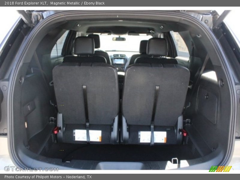 Magnetic Metallic / Ebony Black 2018 Ford Explorer XLT