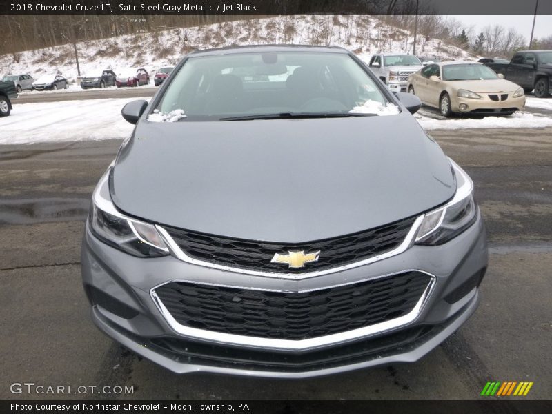 Satin Steel Gray Metallic / Jet Black 2018 Chevrolet Cruze LT