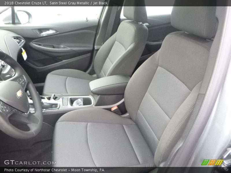 Satin Steel Gray Metallic / Jet Black 2018 Chevrolet Cruze LT