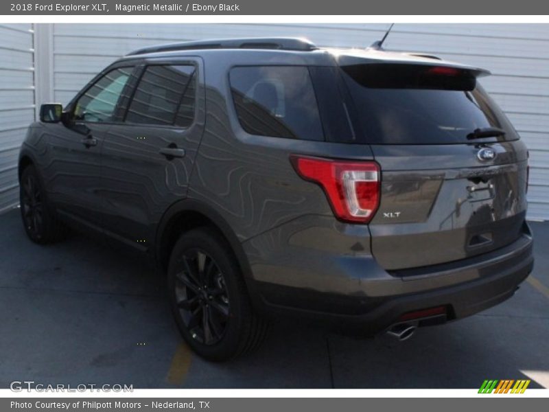 Magnetic Metallic / Ebony Black 2018 Ford Explorer XLT