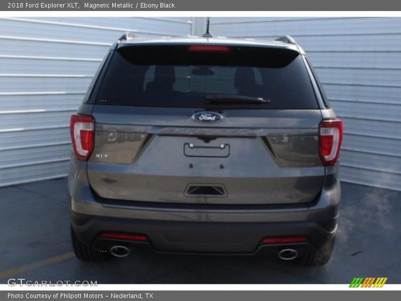 Magnetic Metallic / Ebony Black 2018 Ford Explorer XLT