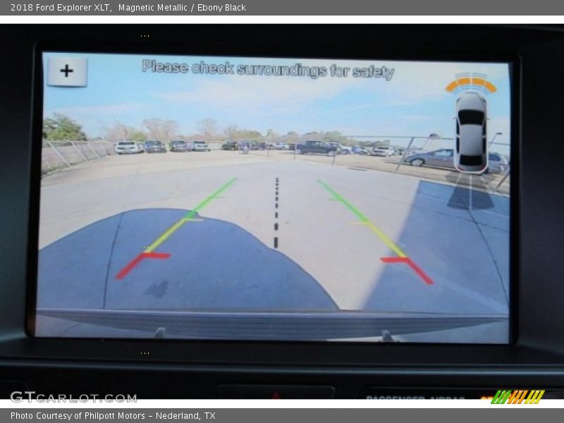 Magnetic Metallic / Ebony Black 2018 Ford Explorer XLT
