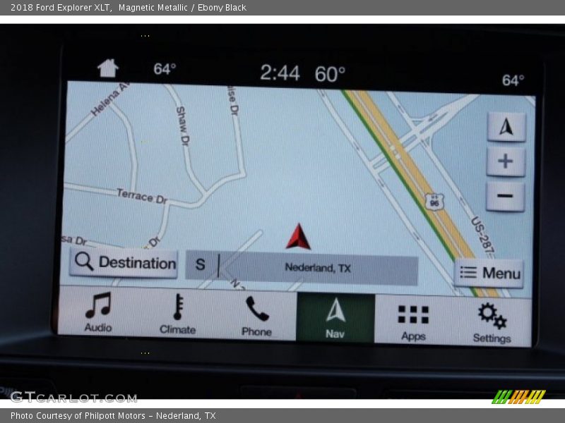 Magnetic Metallic / Ebony Black 2018 Ford Explorer XLT