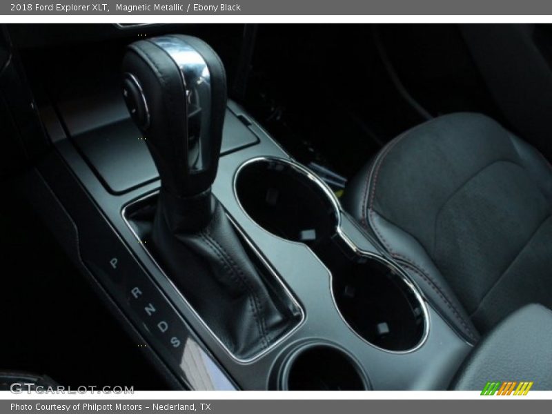 Magnetic Metallic / Ebony Black 2018 Ford Explorer XLT