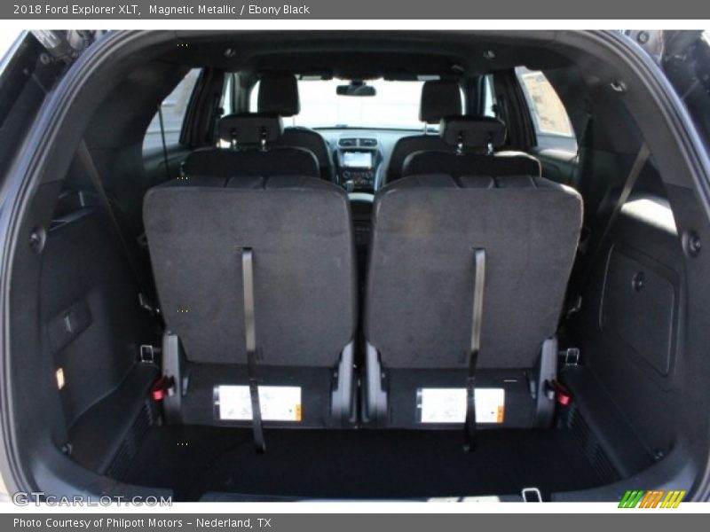 Magnetic Metallic / Ebony Black 2018 Ford Explorer XLT