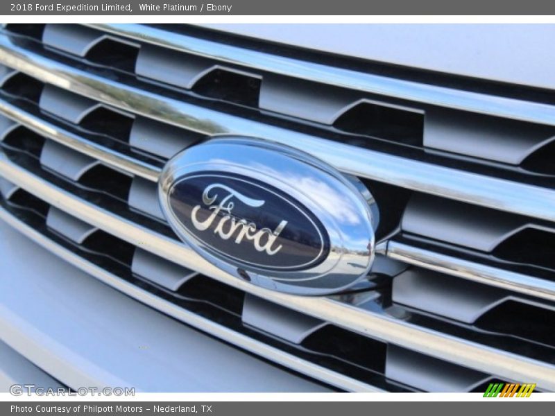 White Platinum / Ebony 2018 Ford Expedition Limited