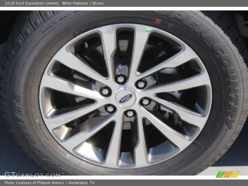 White Platinum / Ebony 2018 Ford Expedition Limited