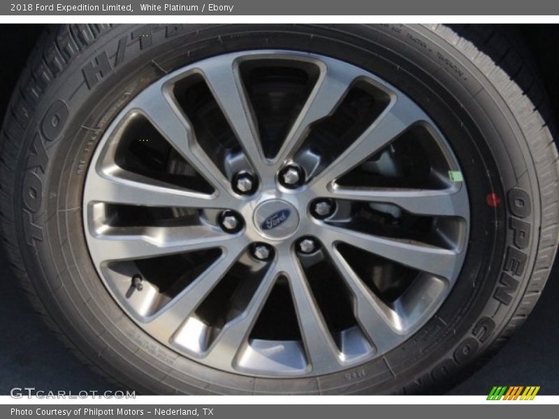 White Platinum / Ebony 2018 Ford Expedition Limited