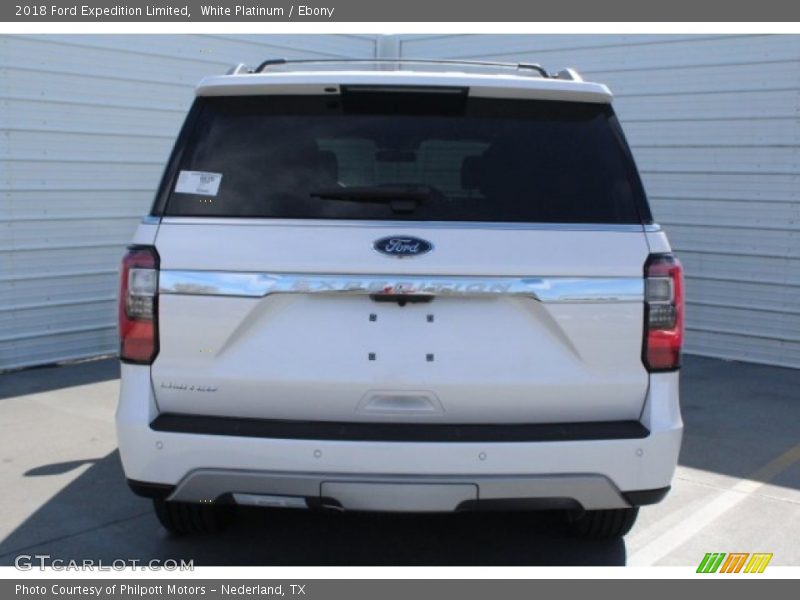 White Platinum / Ebony 2018 Ford Expedition Limited