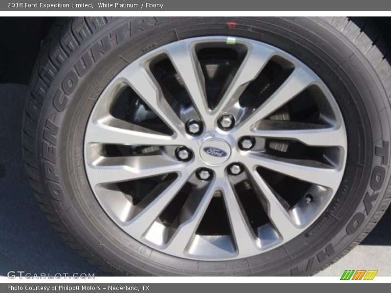 White Platinum / Ebony 2018 Ford Expedition Limited
