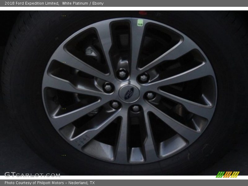 White Platinum / Ebony 2018 Ford Expedition Limited