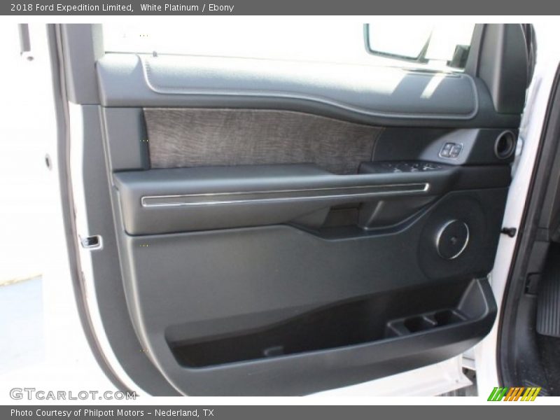 White Platinum / Ebony 2018 Ford Expedition Limited