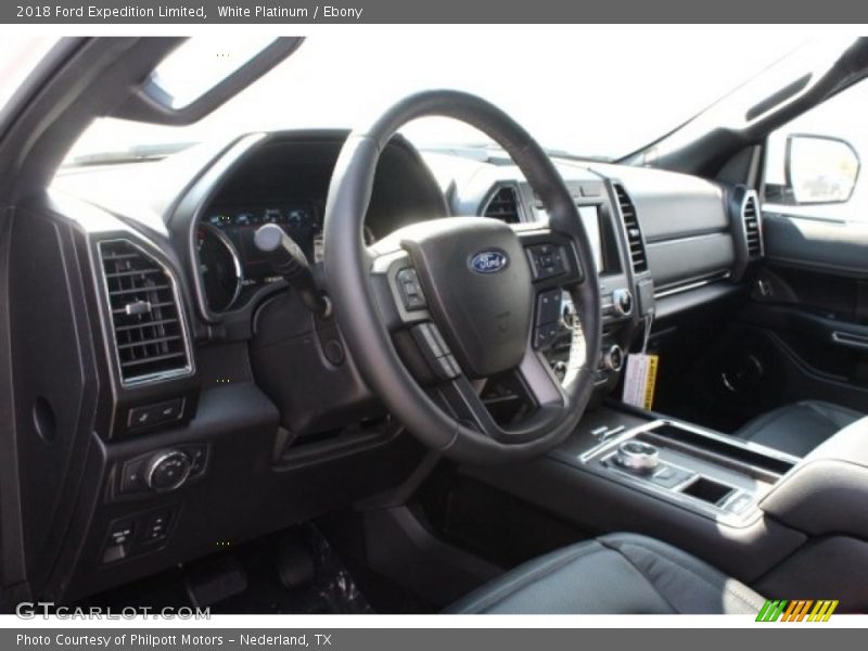 White Platinum / Ebony 2018 Ford Expedition Limited