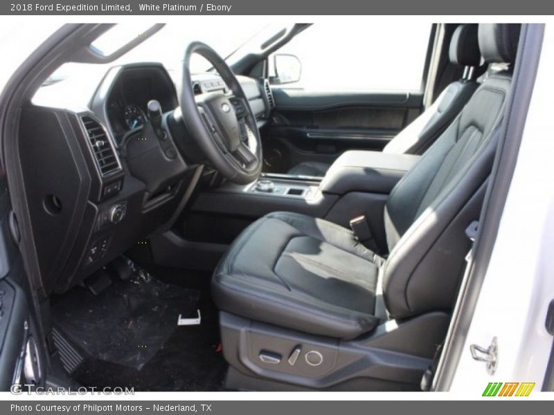 White Platinum / Ebony 2018 Ford Expedition Limited