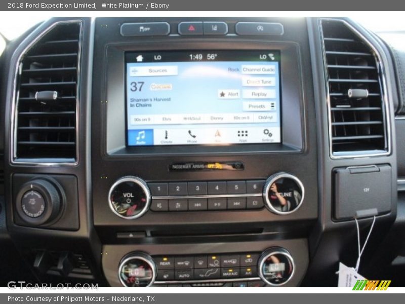 White Platinum / Ebony 2018 Ford Expedition Limited