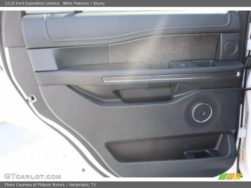 White Platinum / Ebony 2018 Ford Expedition Limited