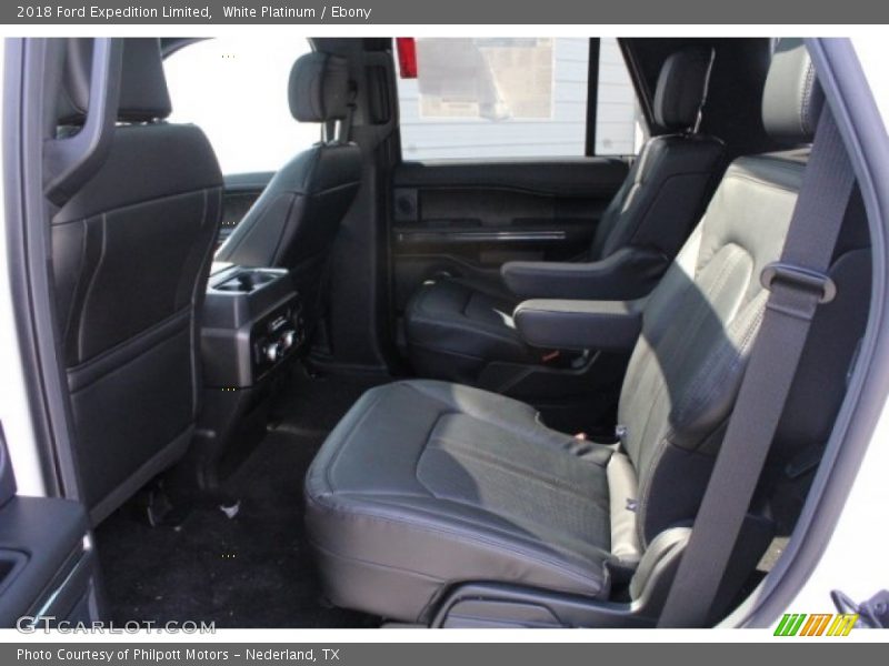 White Platinum / Ebony 2018 Ford Expedition Limited