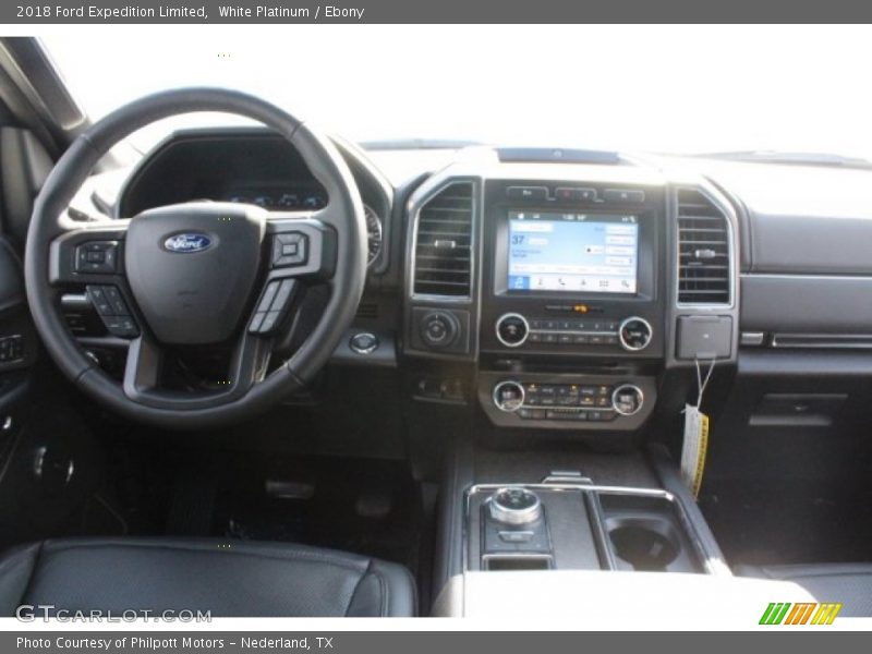 White Platinum / Ebony 2018 Ford Expedition Limited