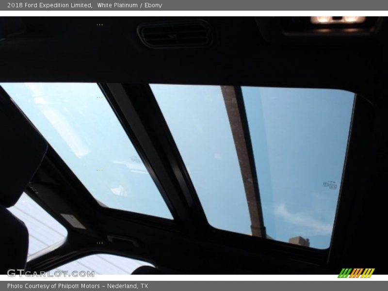 White Platinum / Ebony 2018 Ford Expedition Limited