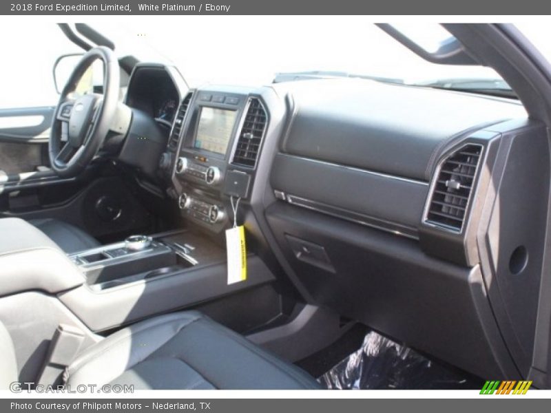 White Platinum / Ebony 2018 Ford Expedition Limited