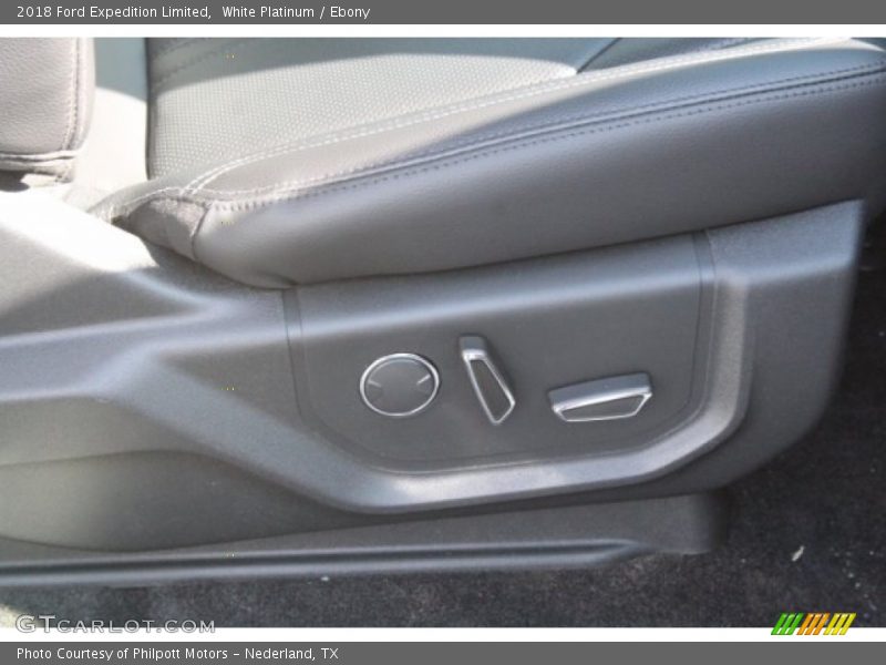 White Platinum / Ebony 2018 Ford Expedition Limited