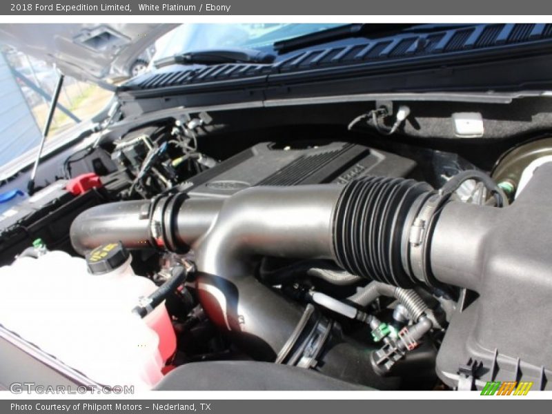 White Platinum / Ebony 2018 Ford Expedition Limited