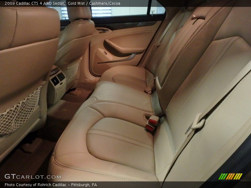 Gold Mist / Cashmere/Cocoa 2009 Cadillac CTS 4 AWD Sedan
